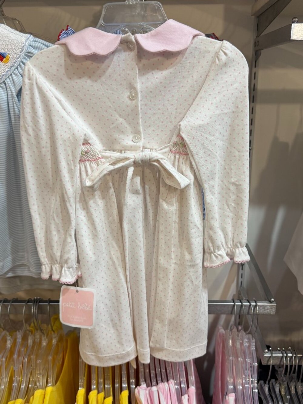 Petit Bebe Smocked Knit Dress - Picture 4 of 4